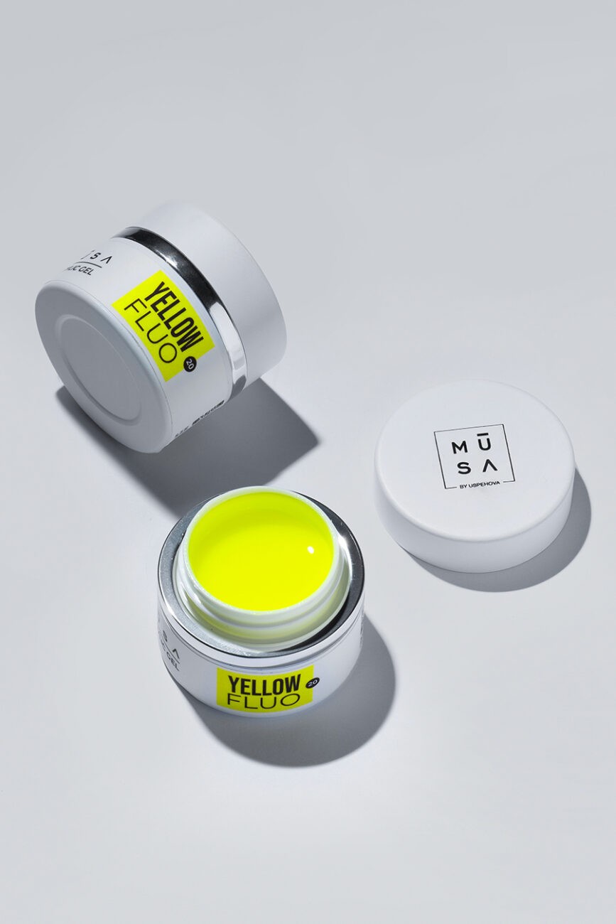 Acrylic Gel Yellow Fluo 20