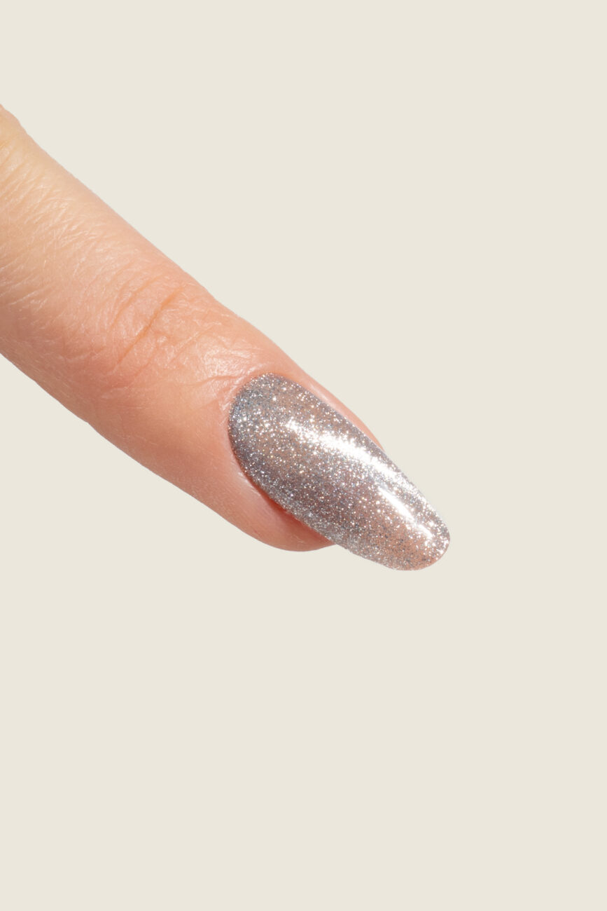Gel Polish Cat Eye Silver - immagine 2