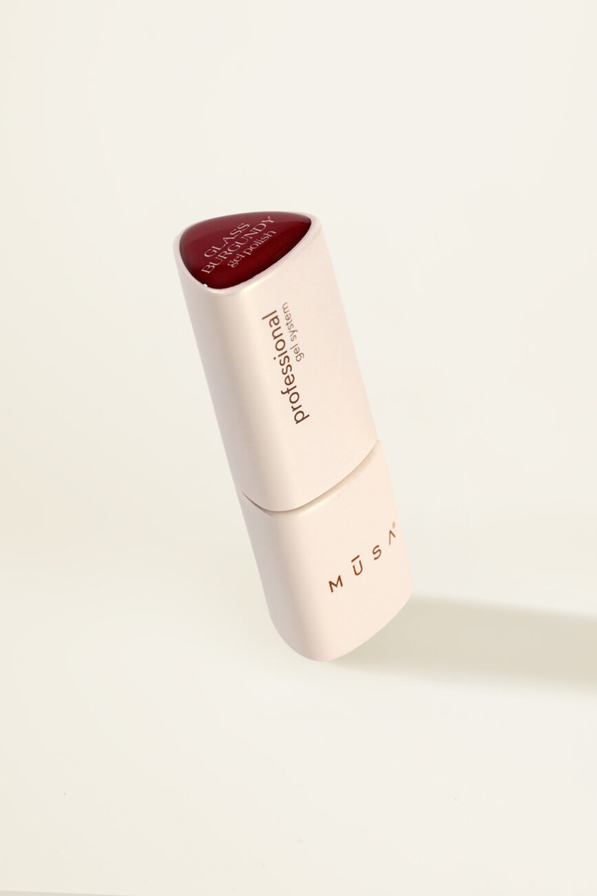 Gel Polish Glass Burgundy