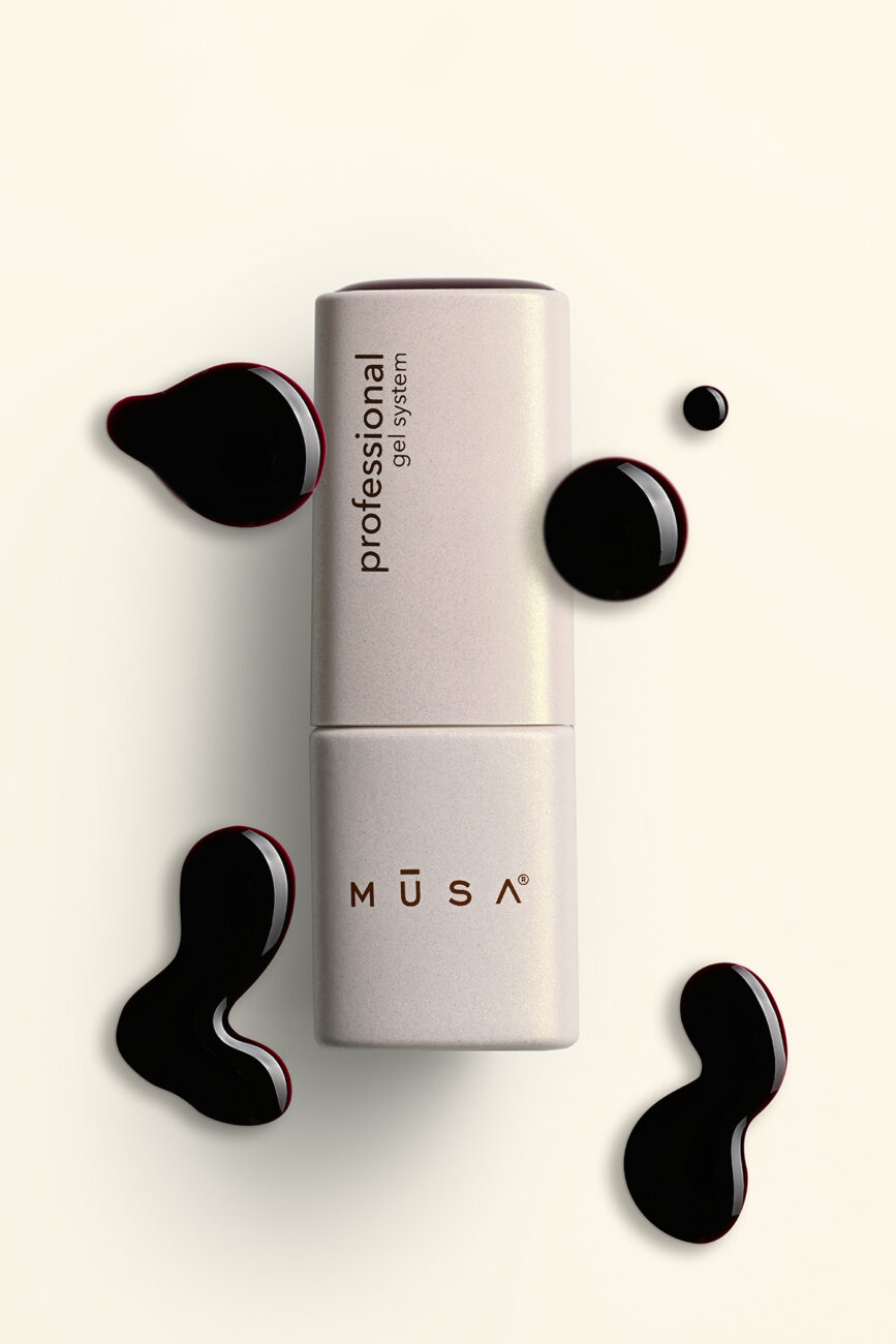 Gel Polish Glass Burgundy - immagine 2