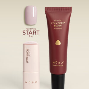 Ecoricarica Poly Fiber® builder gel in bottle Blush