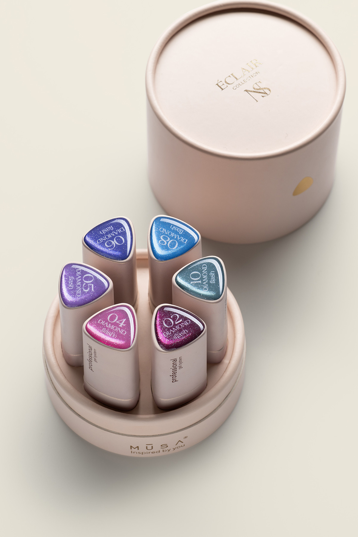Éclair Collection - Diamond flash gel polish