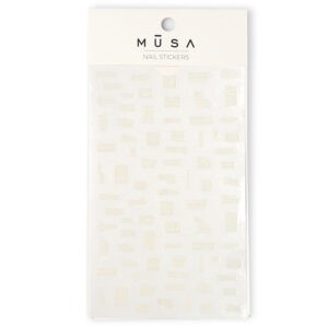 nail stickers writings white