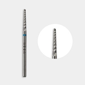 punta conica in carbonio 22 anello blu