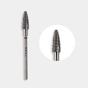 punta cono in carbonio 32 grana sottile anello rosso