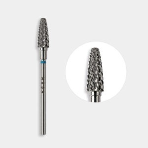 punta cono in carbonio 33 grana media anello blu