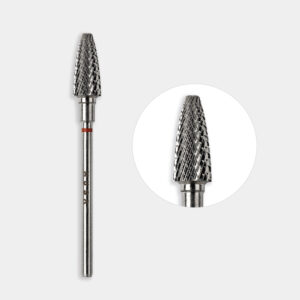 Punta Cono in Carbonio 34 anello rosso