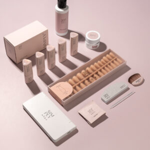 Basic Starter Set soft gel tips Press On Natural