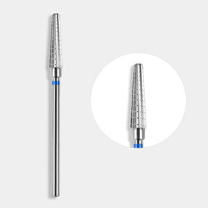 Punta Cono in Carbide turbo 41 grana media blu