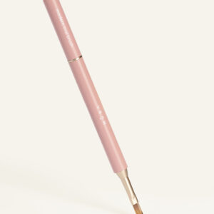 Double Brush- Modern Oval Brush Short liner brush