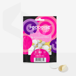 Lime Di Ricambio PODODISC misura M - Grana 80 (50pz)